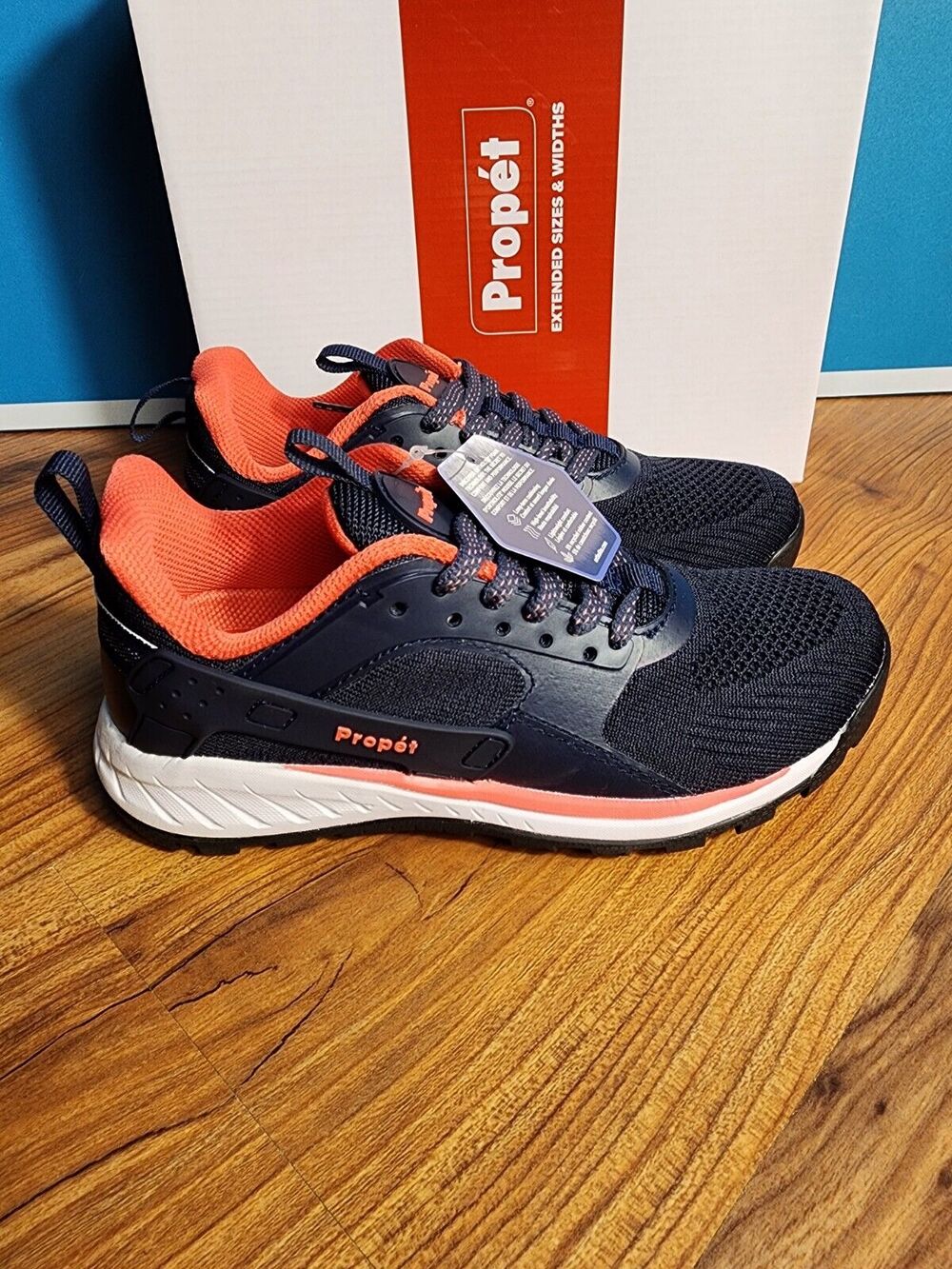Propet Visper WOA022M Women's Athletic & Hiking Shoe Size 5m (B) Blue Sneakers